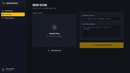HazScan Pro  AI-powered industrial safety hazard scanner