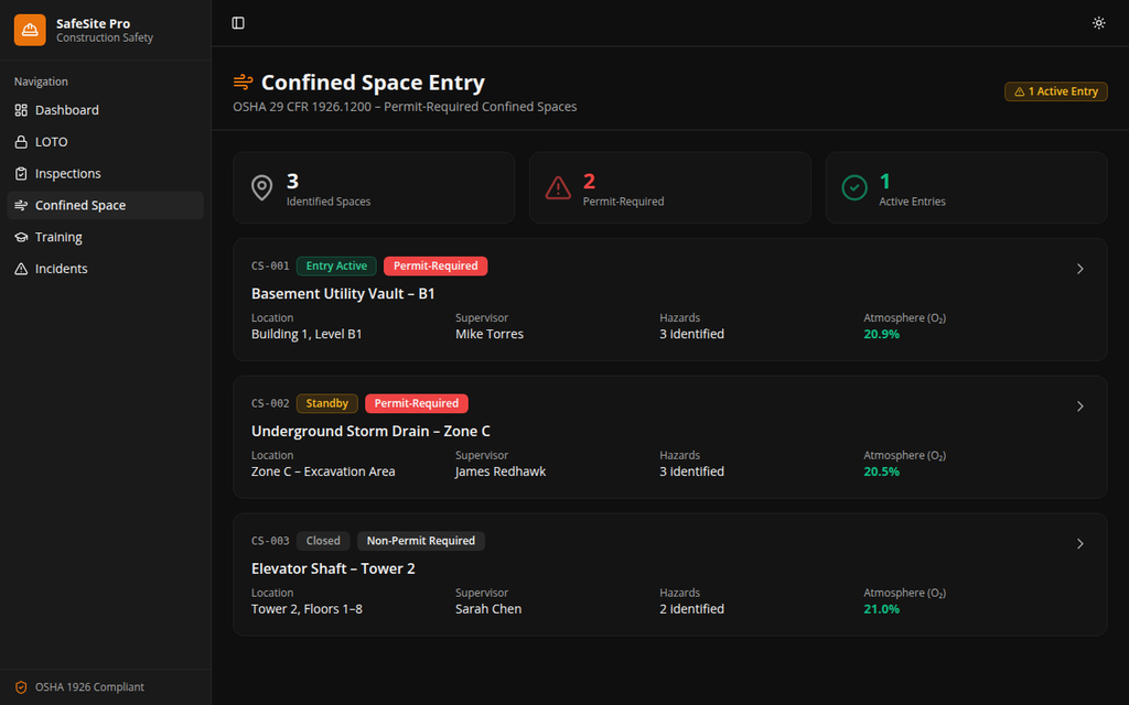 SafeSite Pro — Complete Construction Safety Management Platform
